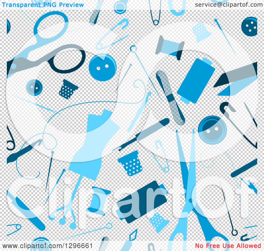 Technical support and repair, seamless blue background. Stock Vector