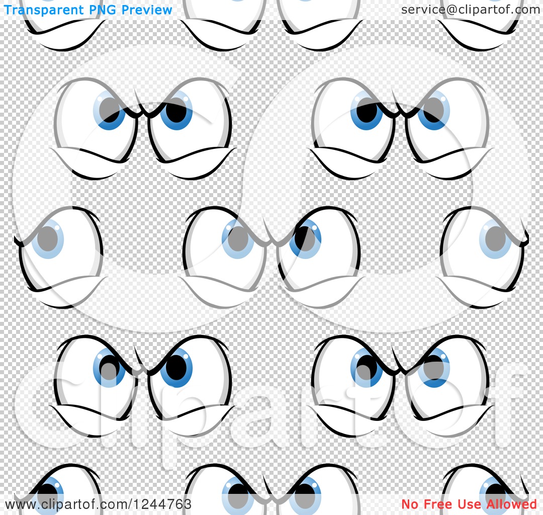 Eyeballs seamless background Royalty Free Vector Image