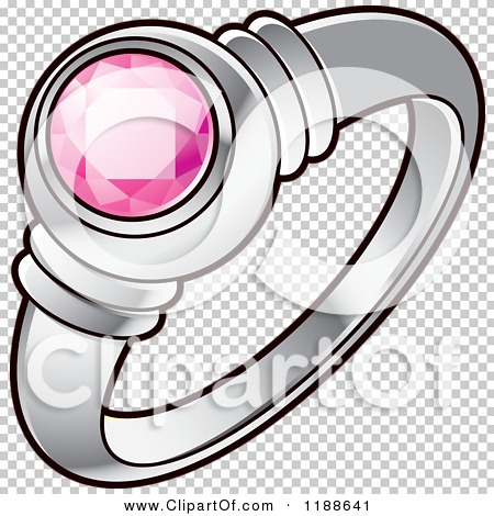 pink ring clip art
