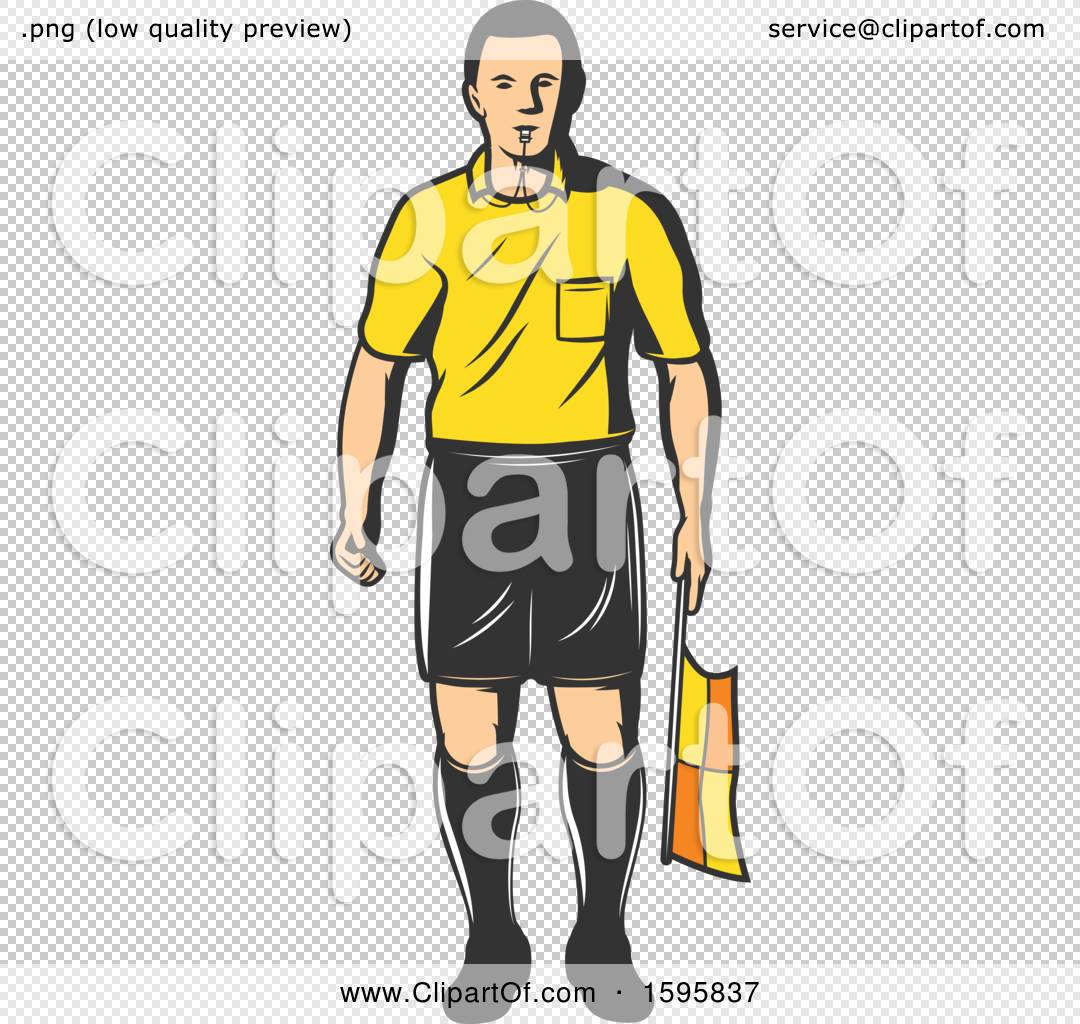 soccer referee clip art