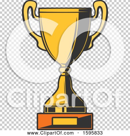 Clipart of a Soccer Trophy - Royalty Free Vector Illustration by Vector