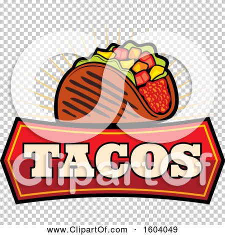 Clipart of a Taco Design - Royalty Free Vector Illustration by Vector