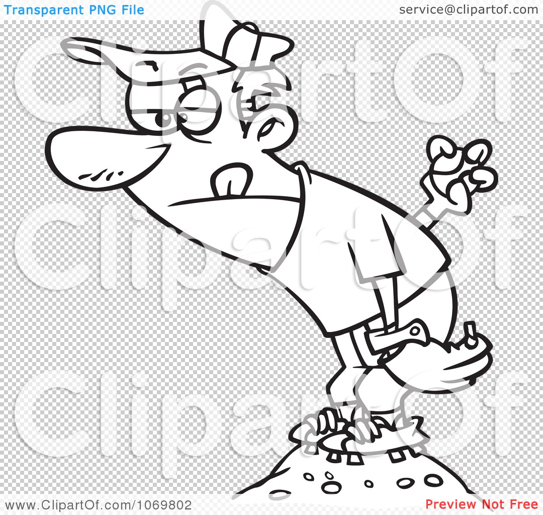 Clipart Of Pitchers Mound