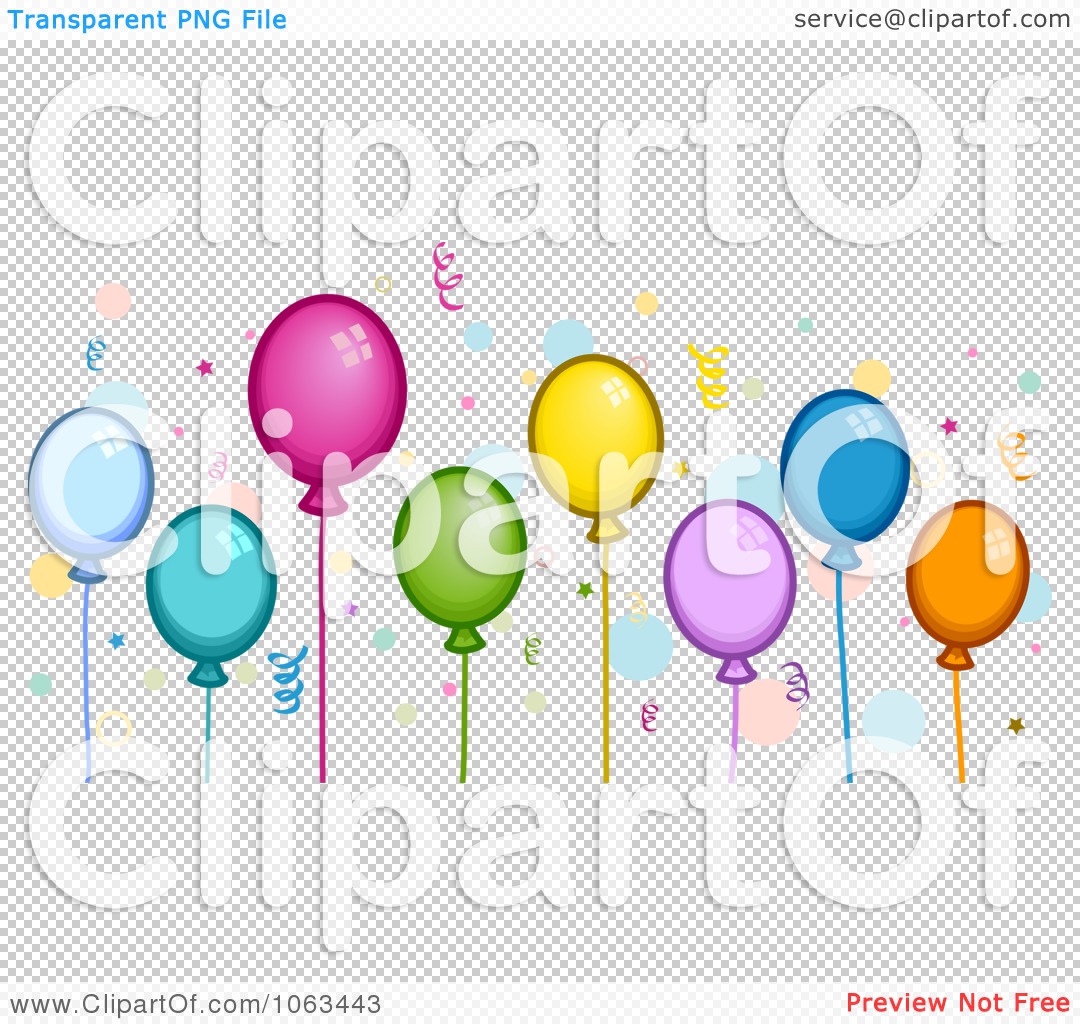 clipart balloon border