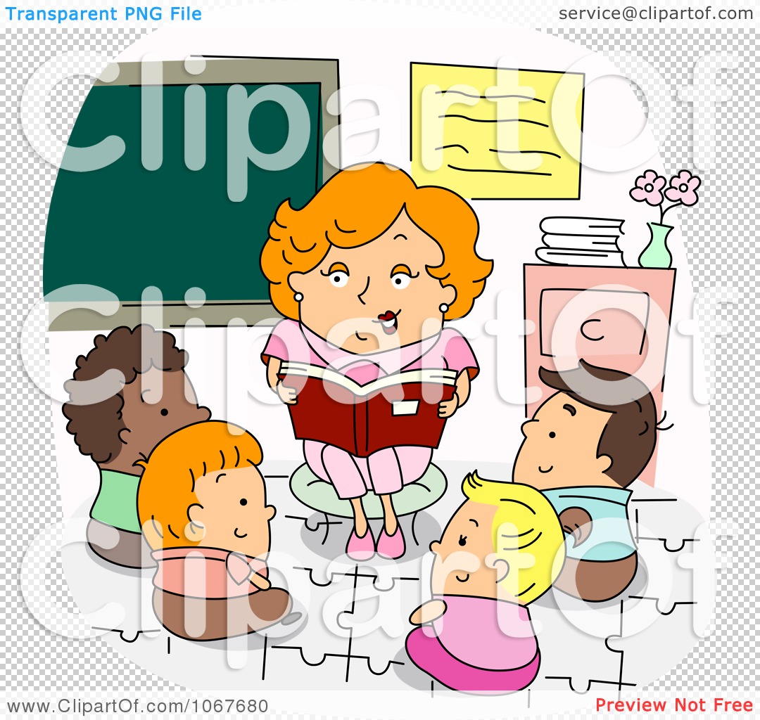 clipart preschool teacher