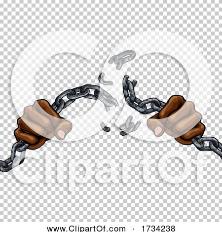 slavery chains clipart
