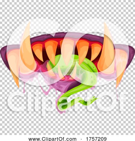 Teeth Monster Vector Illustration Stock Vector (Royalty Free) 669395329 |  Shutterstock