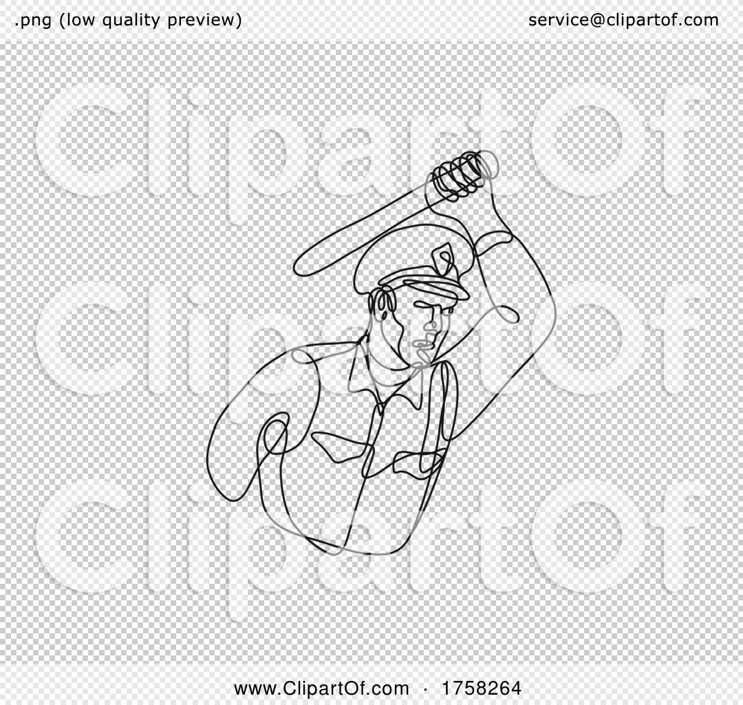 Hand-Drawn Police Officer Vector Character – eLearningchips