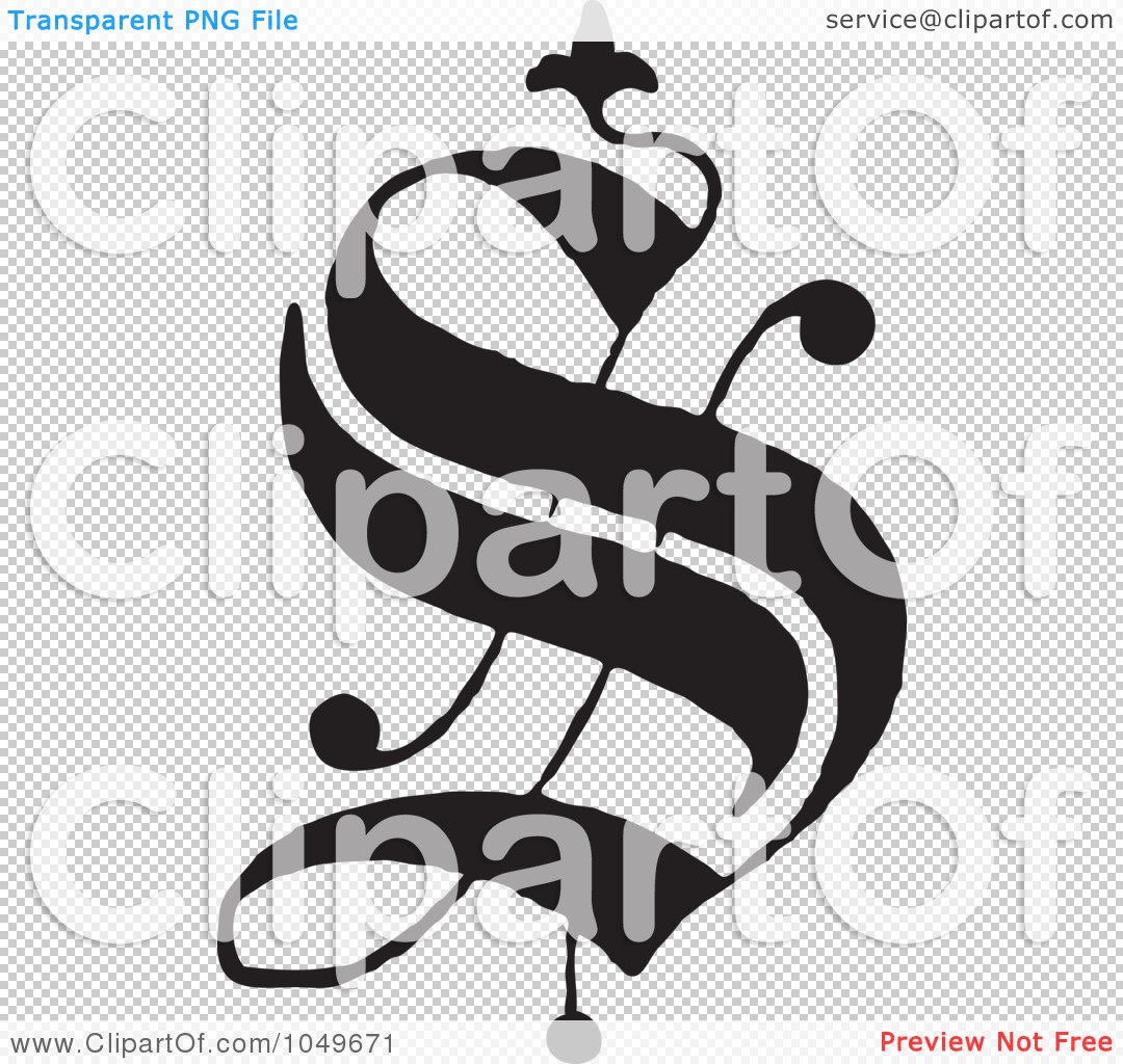 Royalty-Free (RF) Clip Art Illustration of a Black And White Old ...