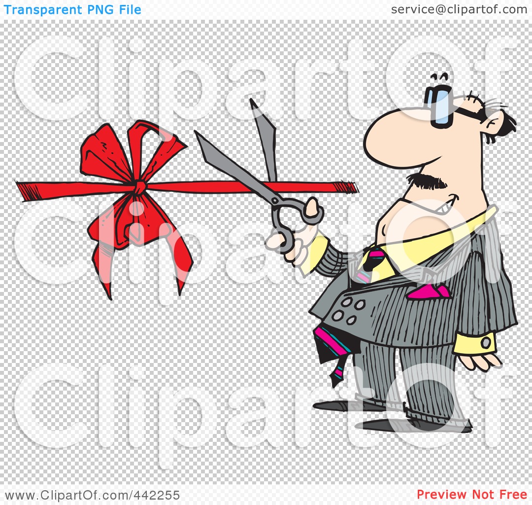 Ribbon Cutting Ceremony Clipart Hd PNG, Grand Opening Ribbon