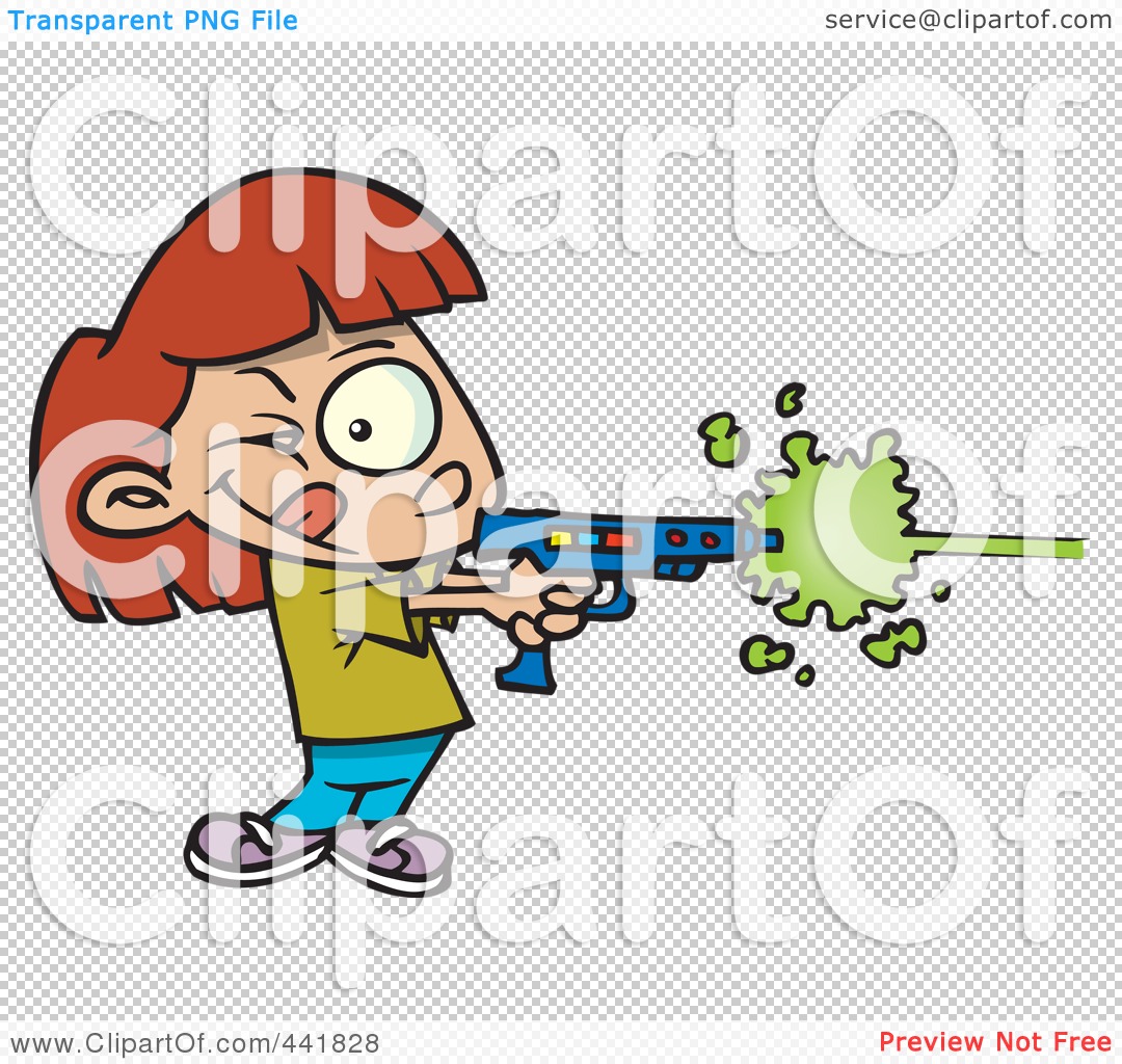 Boy and girl holding rifle illustration, Laser tag Game Child