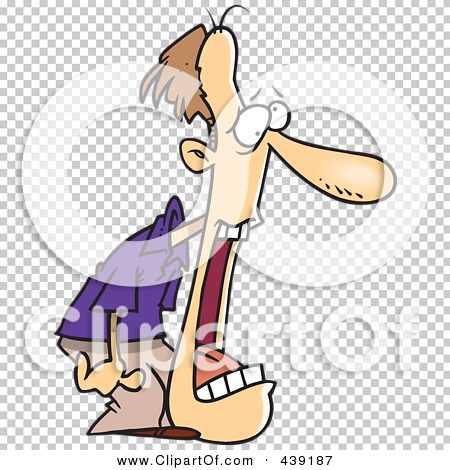 Royalty Free Rf Clip Art Illustration Of A Cartoon Man With A Dropped Jaw By Toonaday