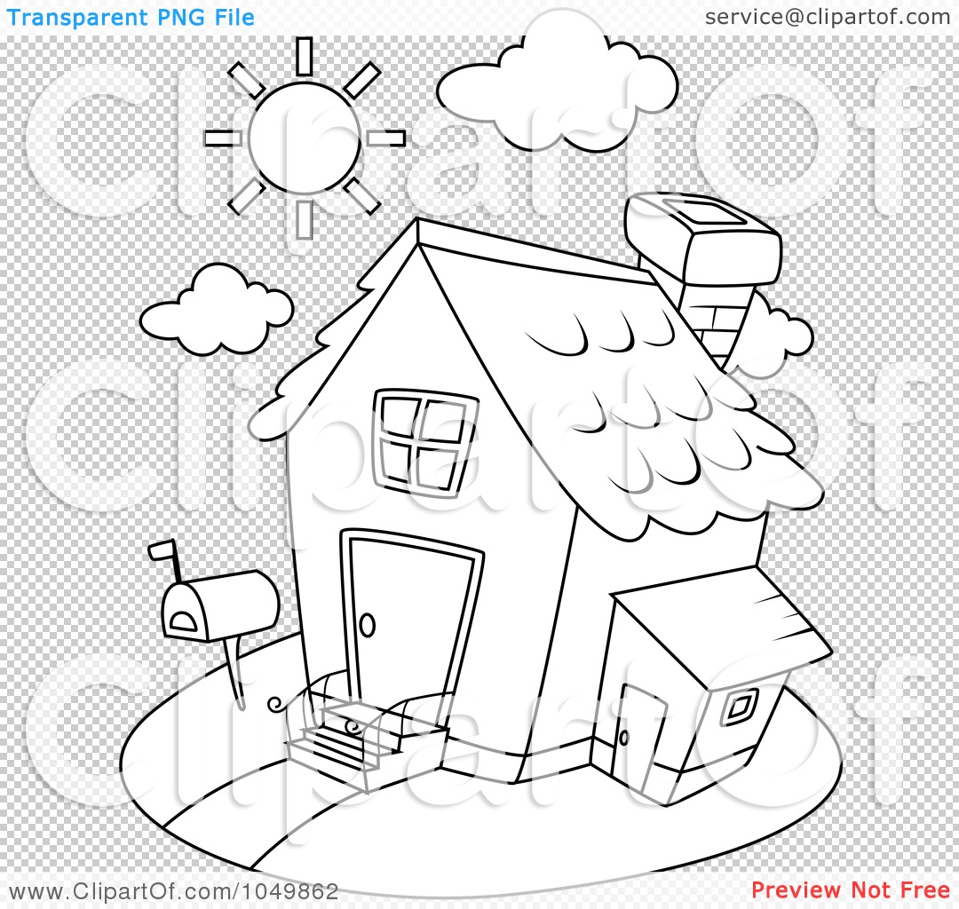 Download Royalty-Free (RF) Clip Art Illustration of a Coloring Page ...