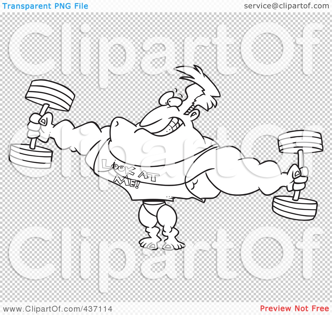 Royalty Free RF Clipart Illustration Of A Black And White