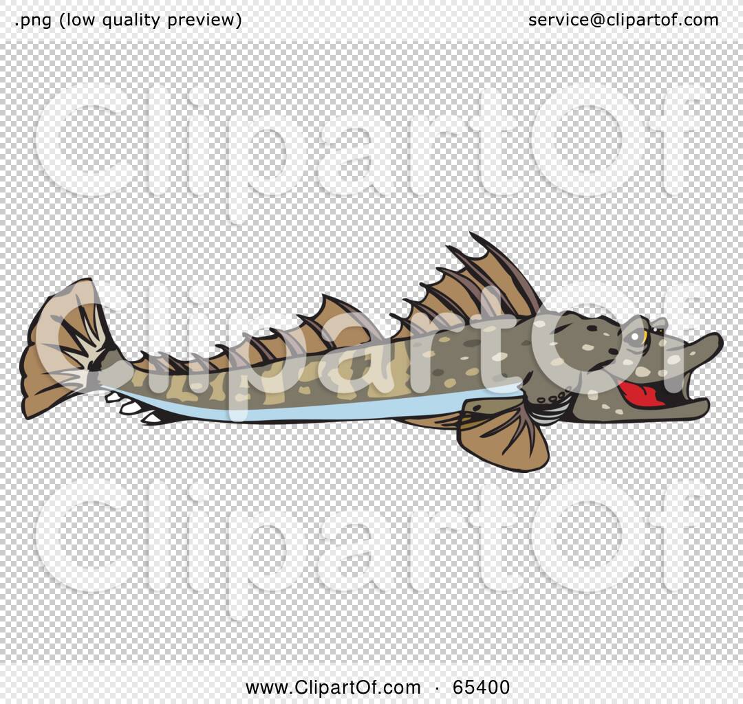brown fish clip art