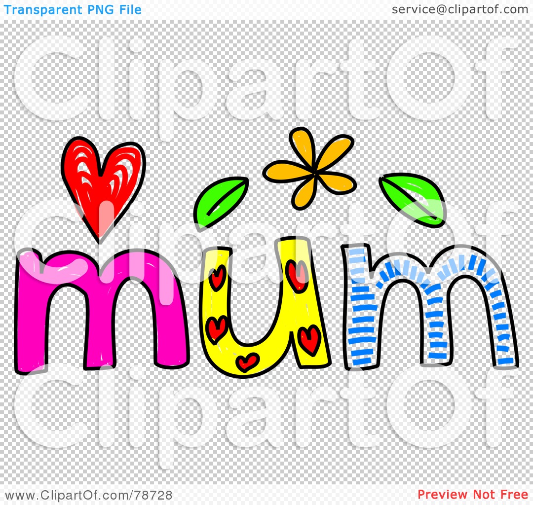 Royalty Free Rf Clipart Illustration Of A Colorful Mum
