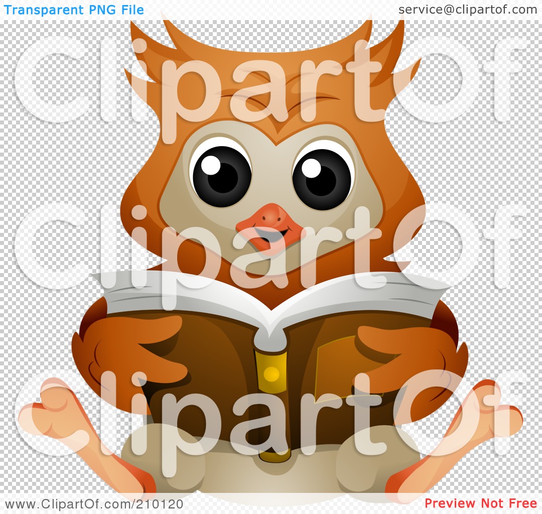 Royalty-Free (RF) Clipart Illustration of a Cute Owl ...