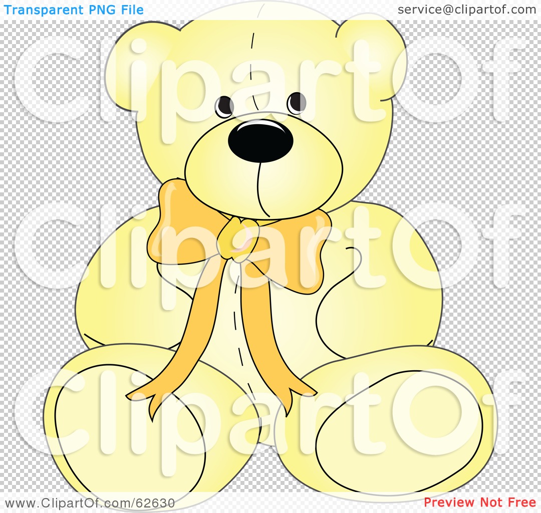 yellow teddy bear clip art - photo #49