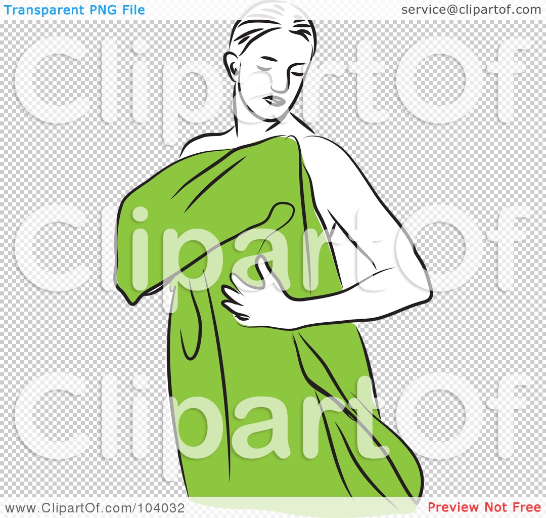 dry off clipart