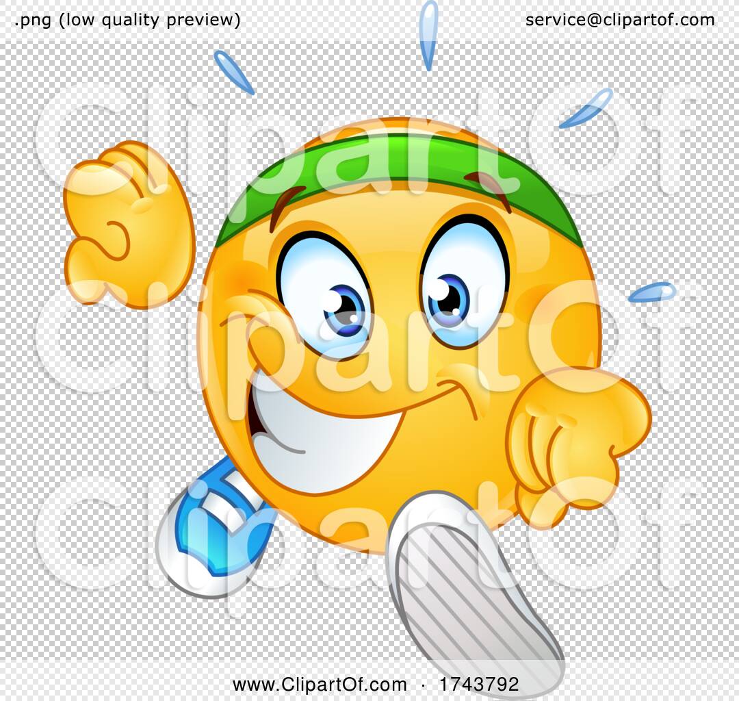 Yellow Emoticon Smiley Emoji Face Running By Yayayoyo 1743792